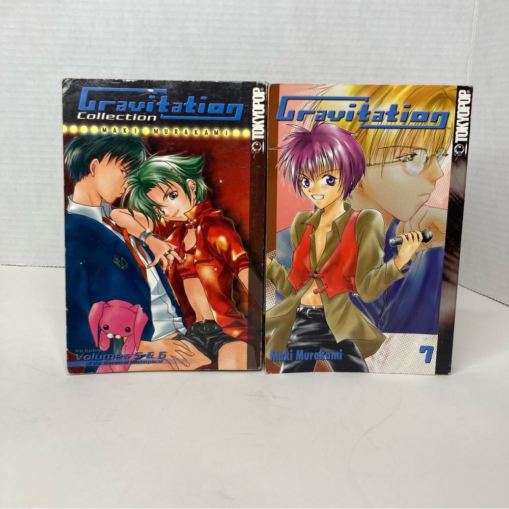 Gravitation Collection Omnibus Volumes 5 & 6 & 7 Manga English Tokyopop‎